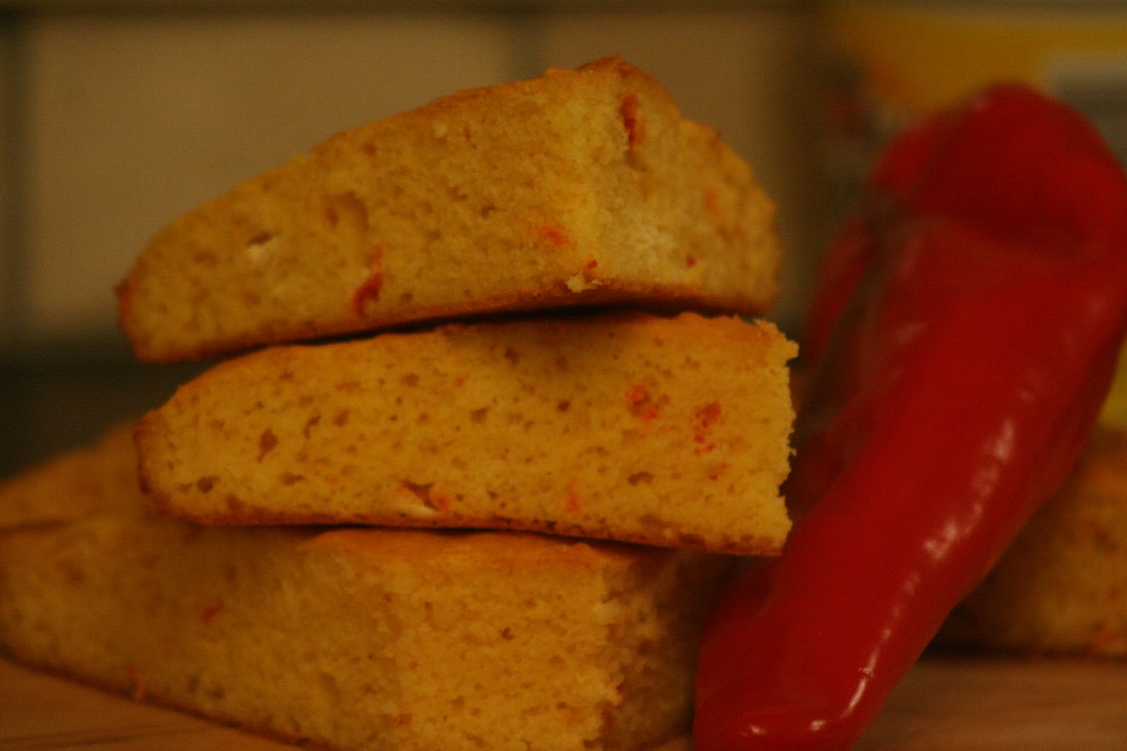 Maisbrød med chilli