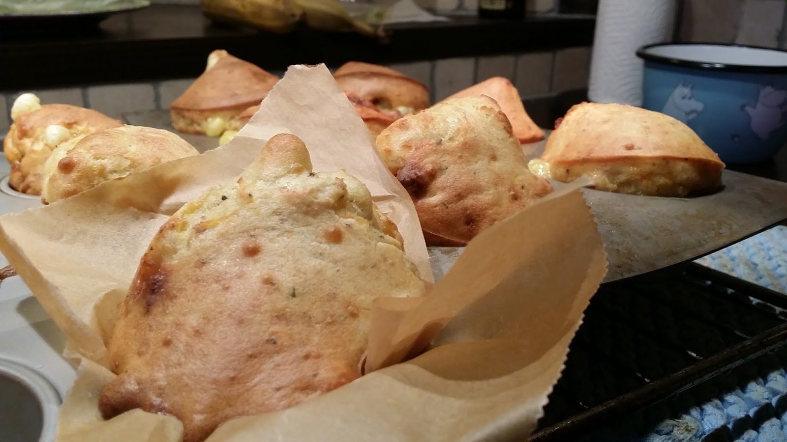 Gluten- og melkefrie matmuffins