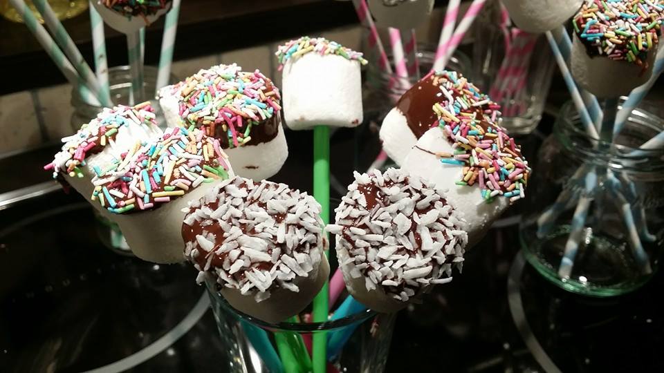 Festlige marshmellows