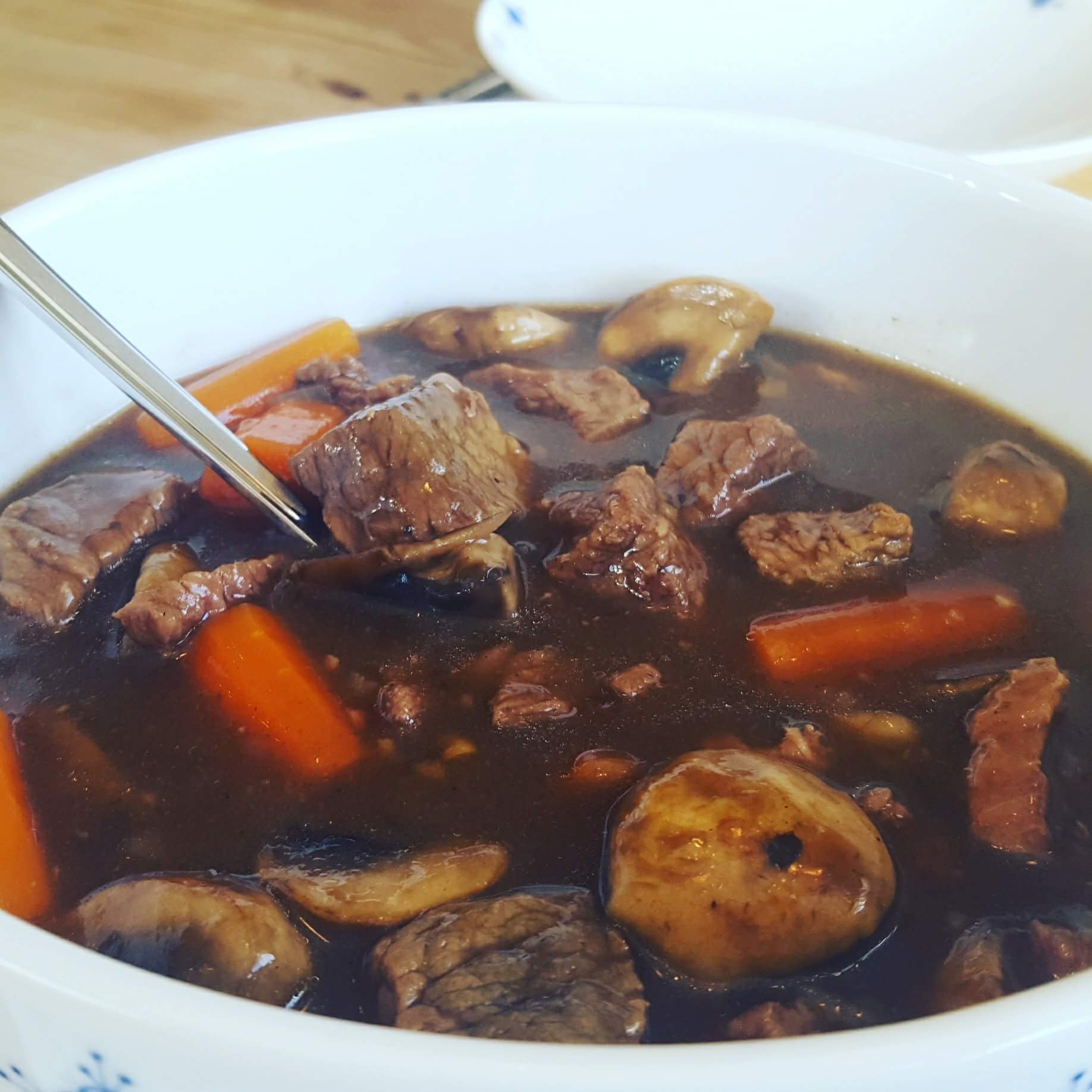 Søndagsgryte med sopp