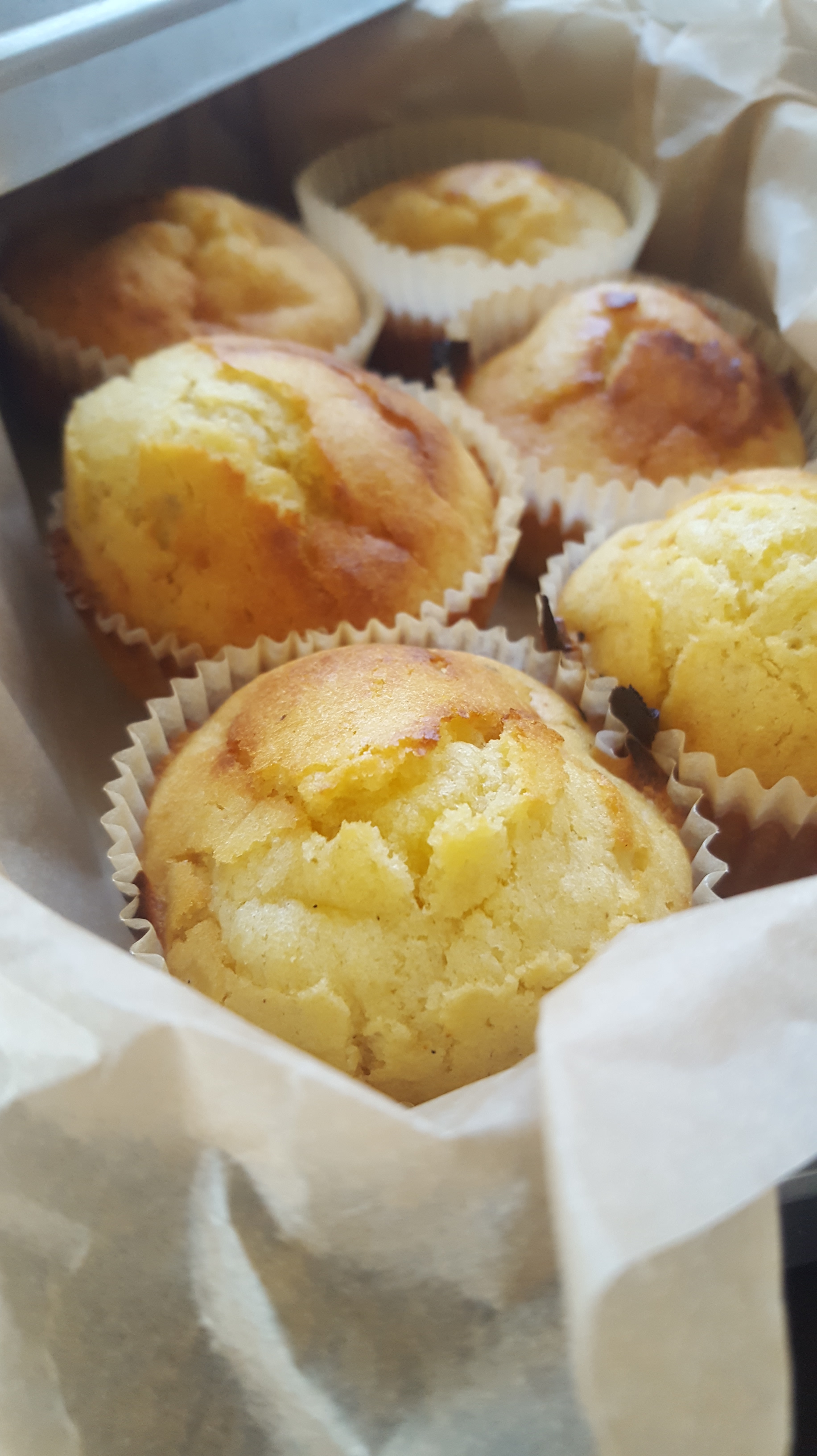 Vaniljemuffins uten raffinert sukker