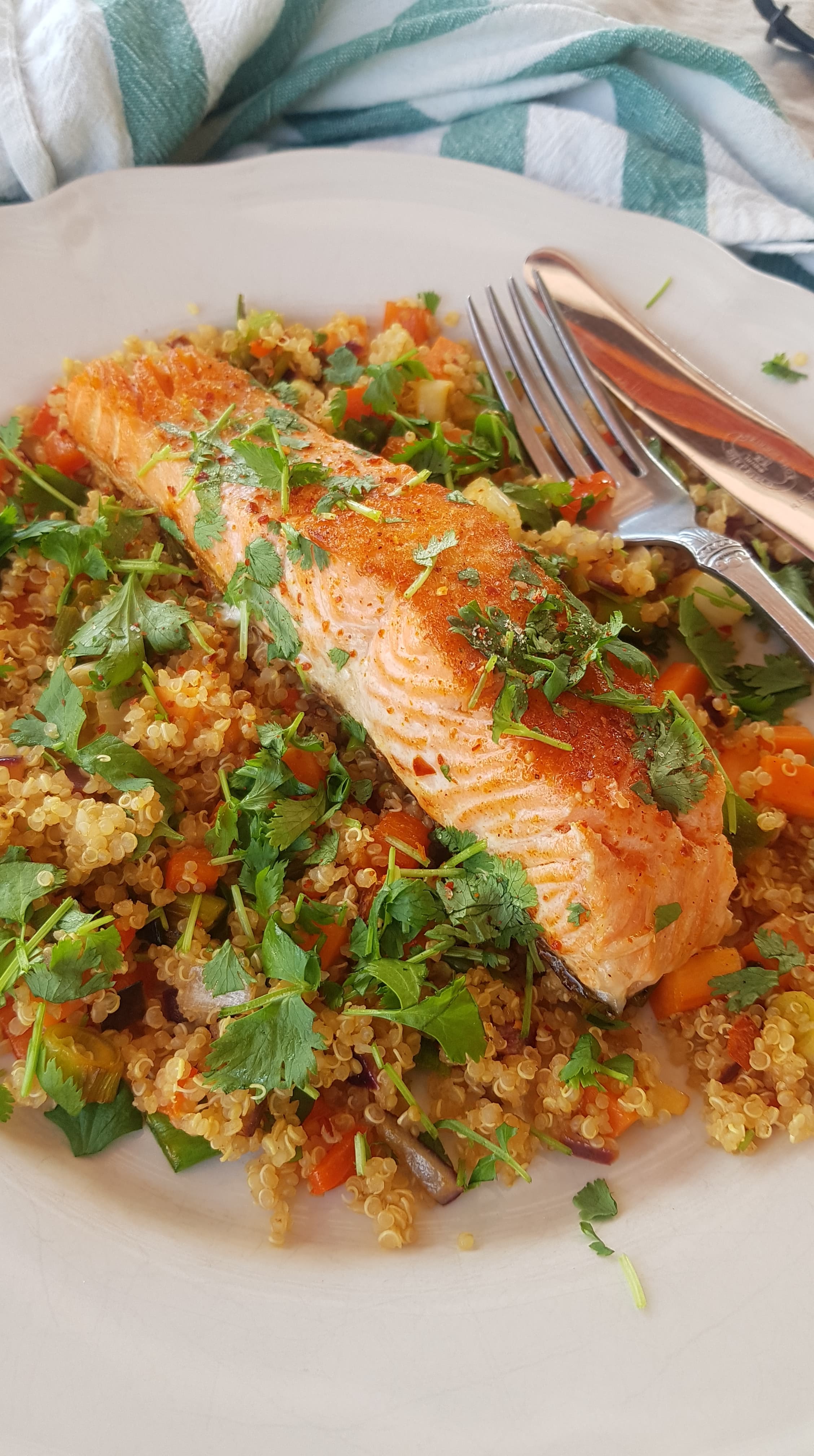 Ørret med Asiatiske smaker