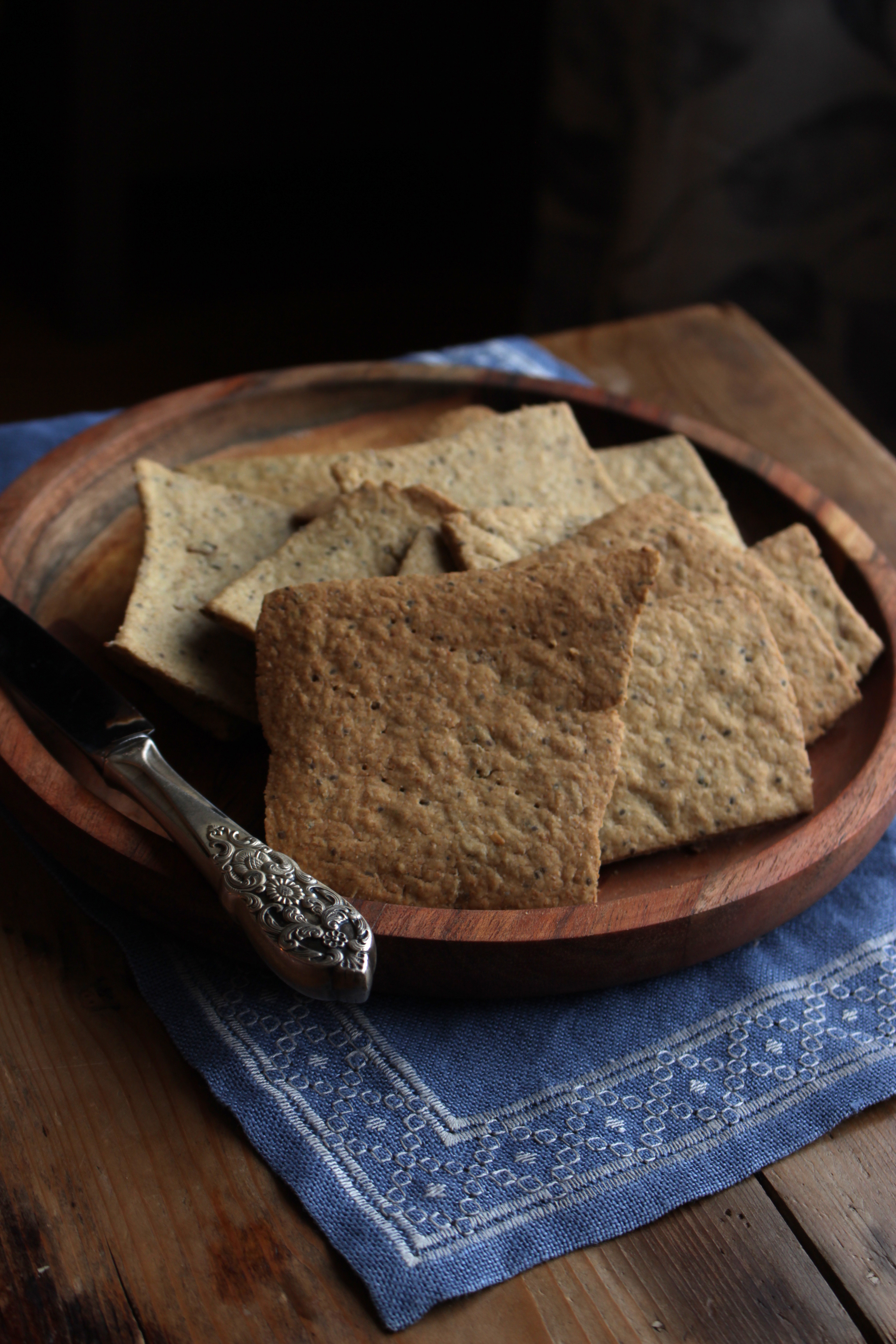 Glutenfrie havreknekkebrød
