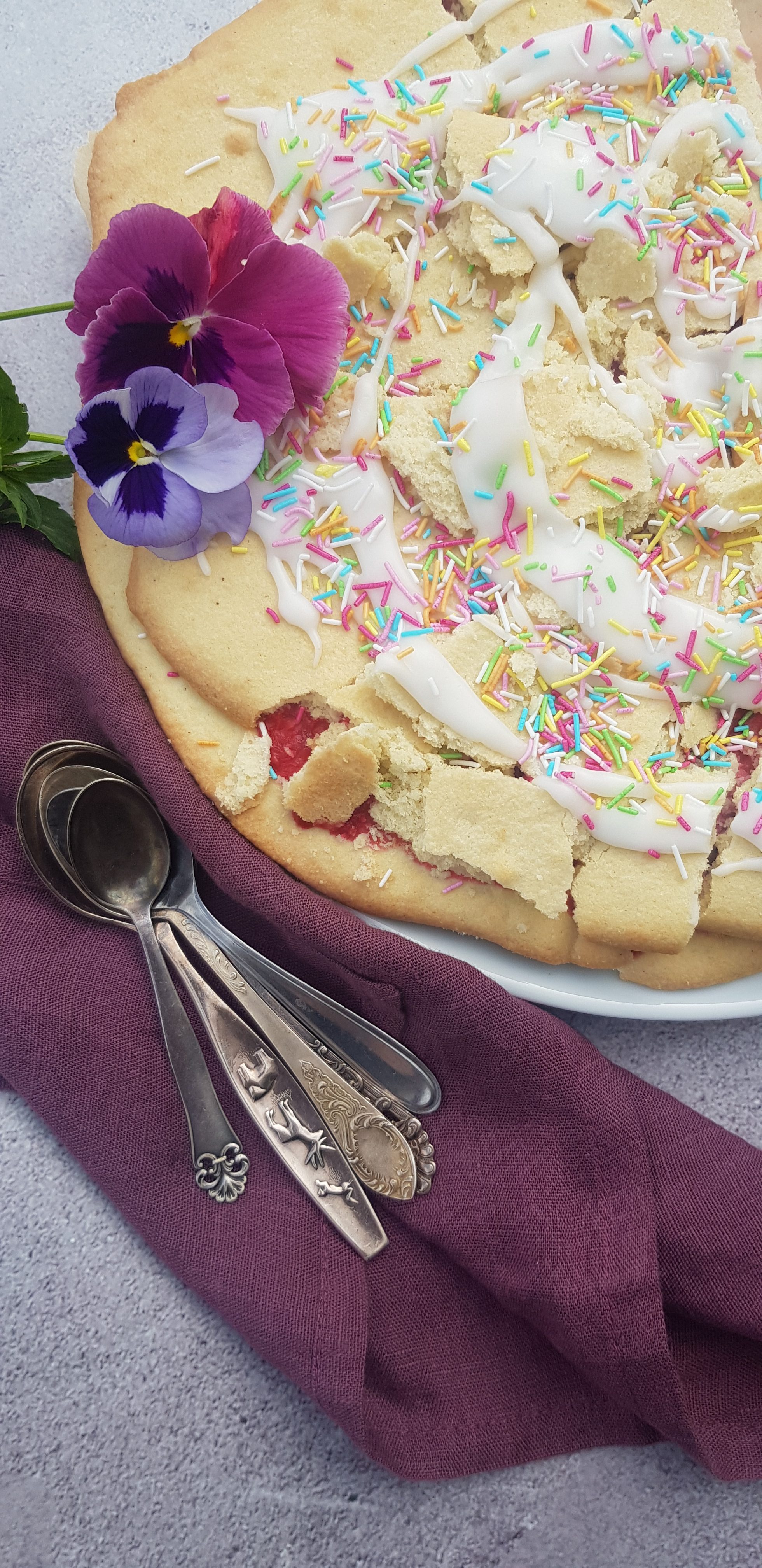 Glutenfrie bringebærsnitter