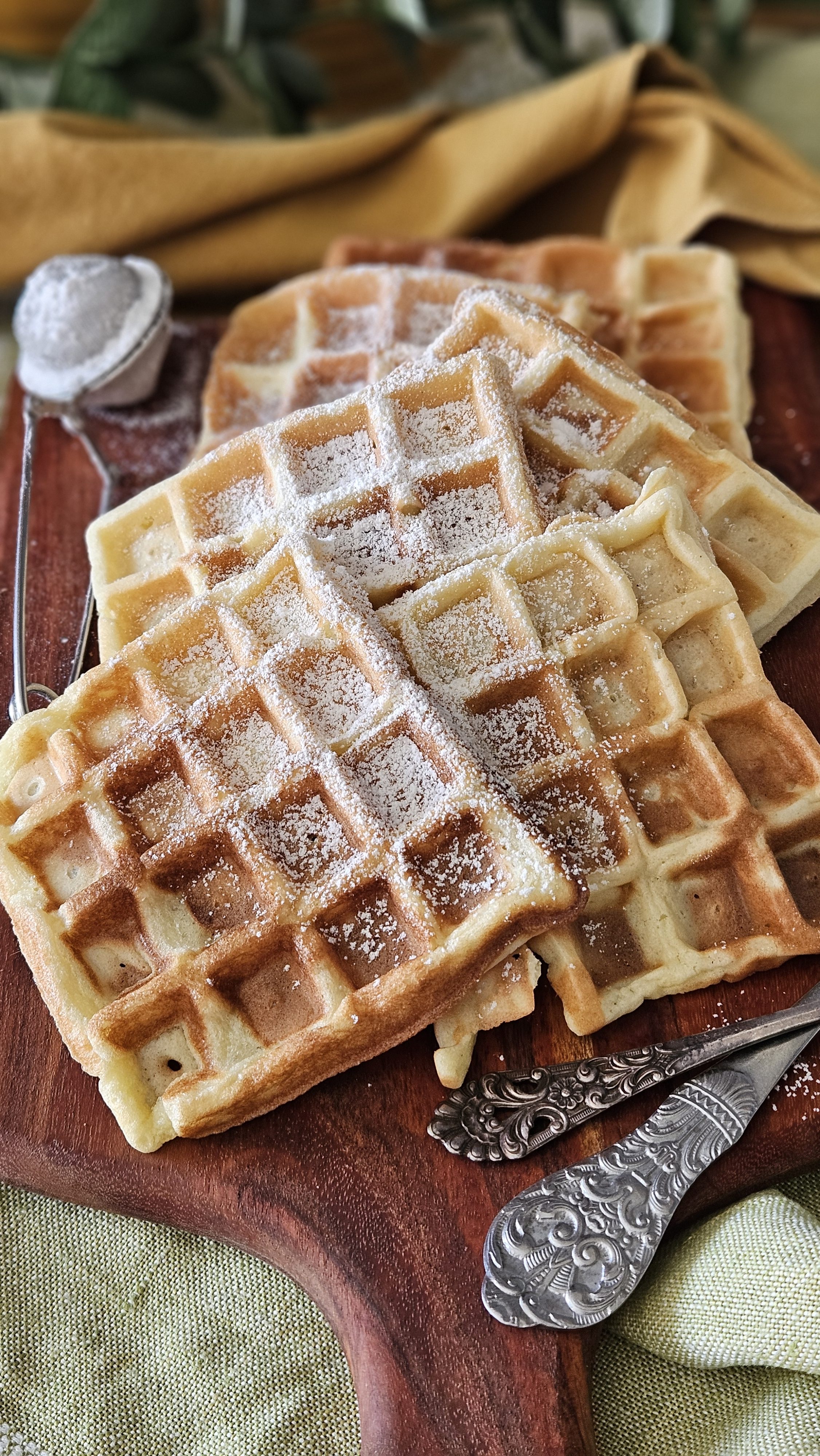 Glutenfrie belgiske vafler uten melk (+)