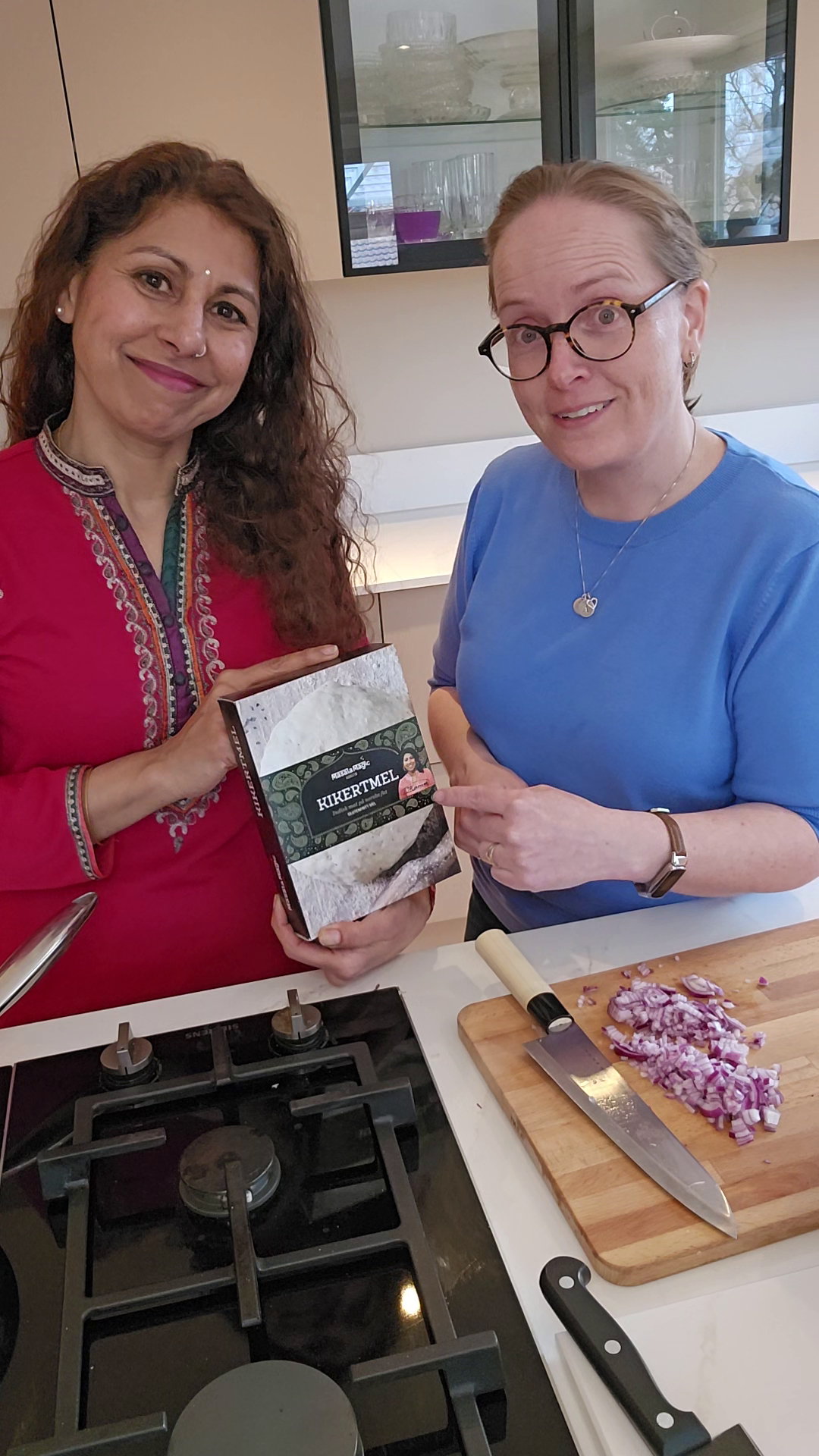 Indiske kikertpannekaker