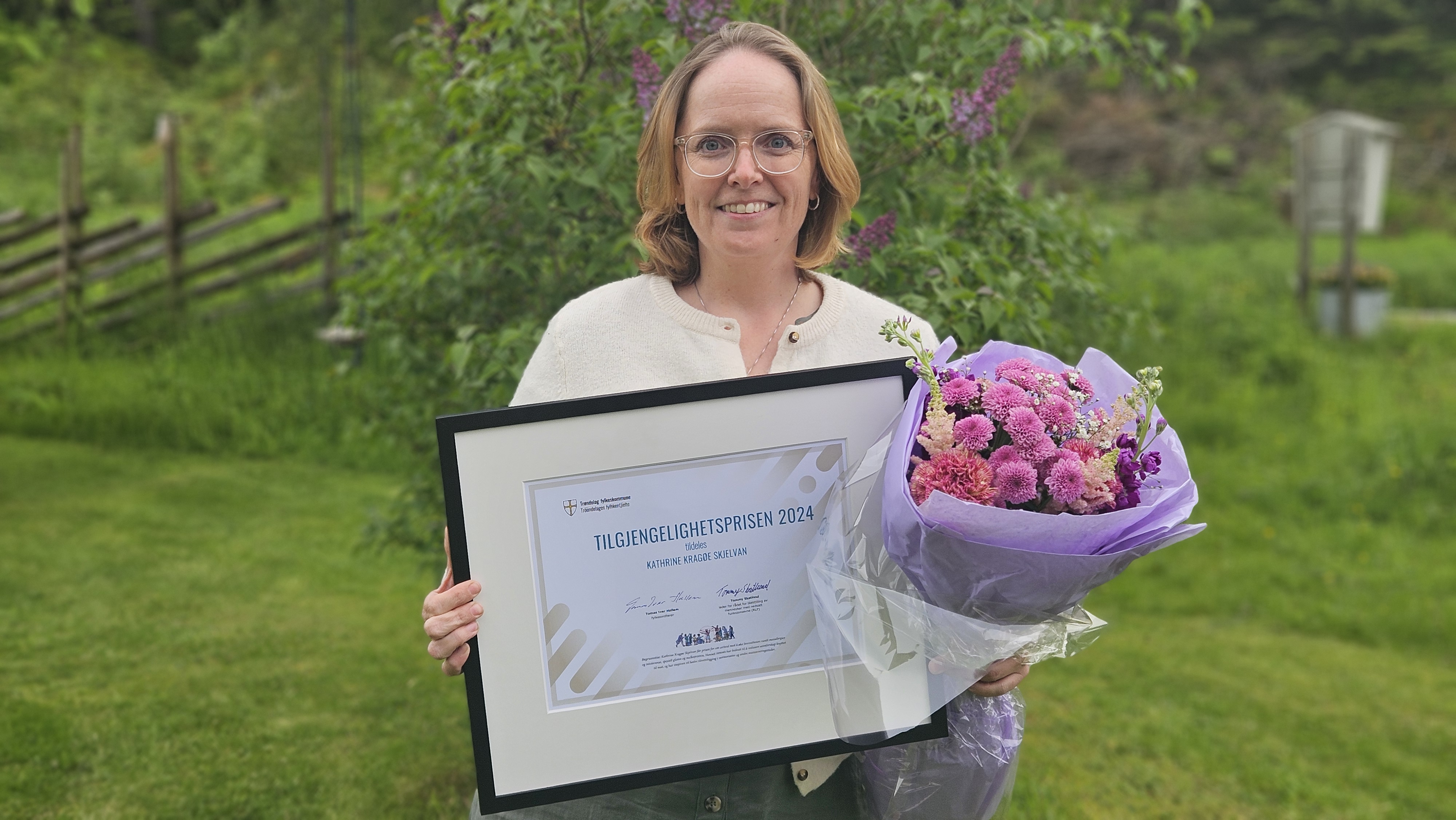 Jeg vant Trøndelag fylkeskommunes Tilgjengelighetspris!